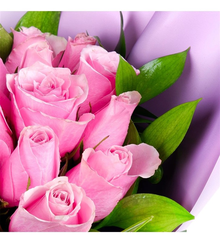 21 Pembe Gül Buketi - 2